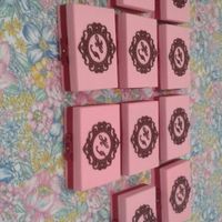 Convite dos padrinhos marsala e rosa - 4