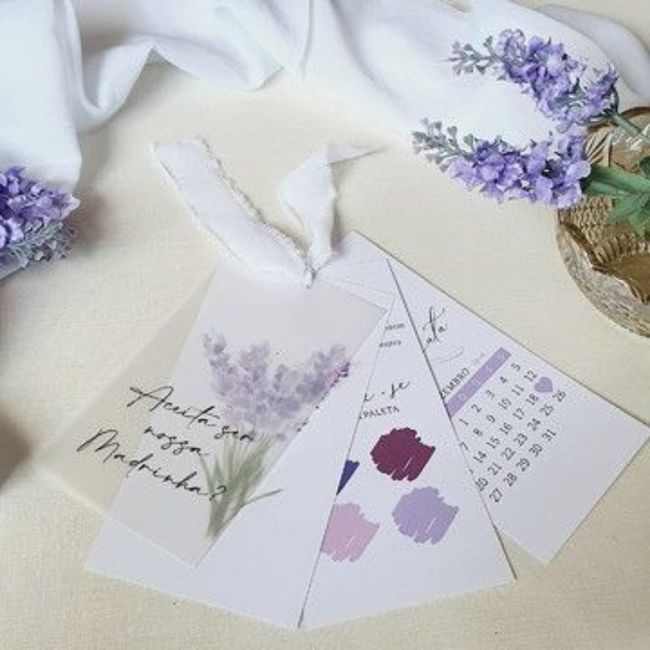 Paleta de cores - Lavanda e fuscia 3