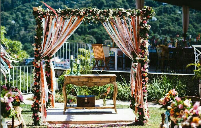 Altar de Casamento ao Ar Livre. - 3