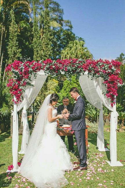 Altar de Casamento ao Ar Livre. - 5