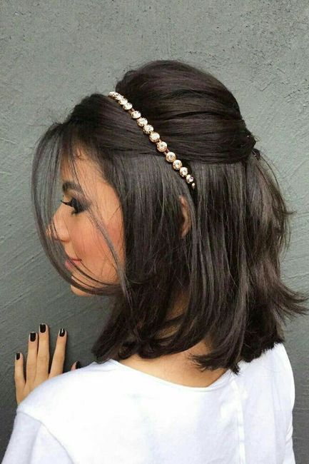 Noivinhas de cabelo curto 😱 - 4
