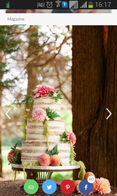 O que vcs acham de servir o bolo naked cake ? - 2