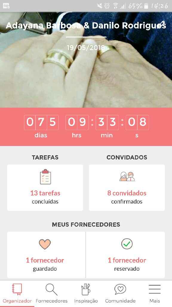 Noivinhas, faltam quantos dias para o grande Dia??? - 1