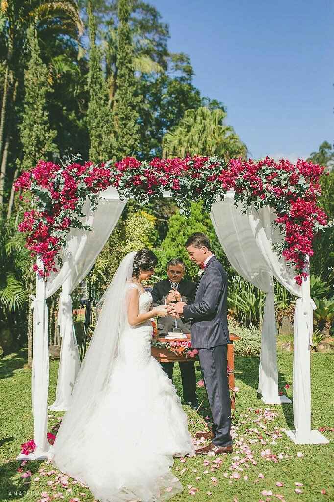 Altar de Casamento ao Ar Livre. - 5