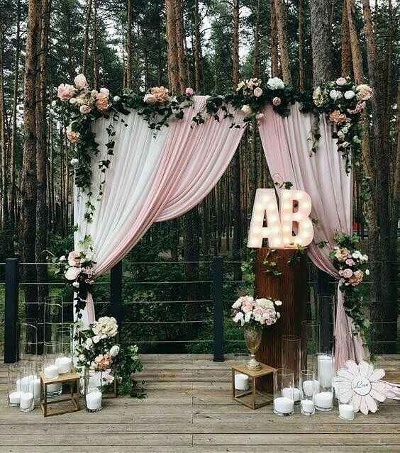 Altar de Casamento ao Ar Livre. - 8