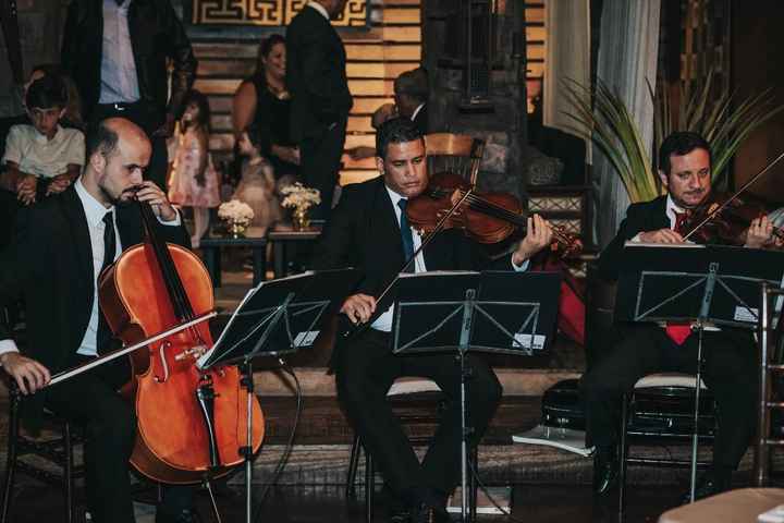 Músicos cerimônia