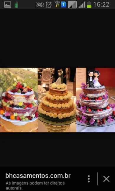O que vcs acham de servir o bolo naked cake ? - 3