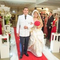 vestido veu e coroa comprei na china