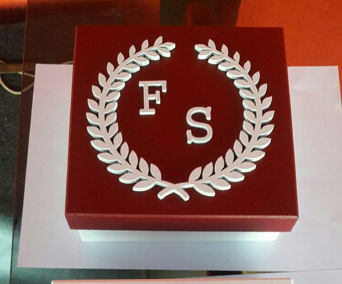 Convite para os padrinhos em caixinhas mdf - 1