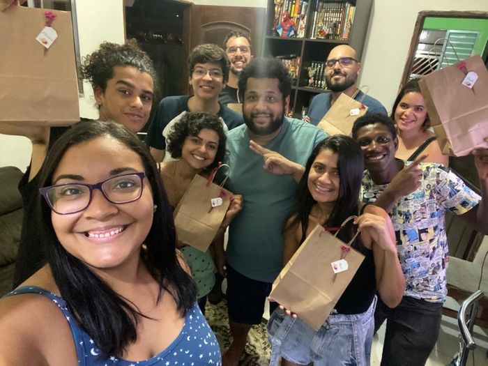 Retorno à comunidade e convite dos meus padrinhos! :) 8