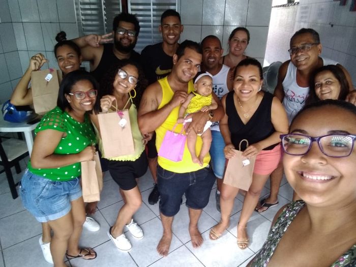 Retorno à comunidade e convite dos meus padrinhos! :) 9