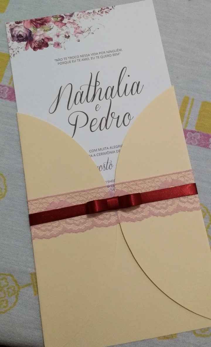 Convites de Casamento 7