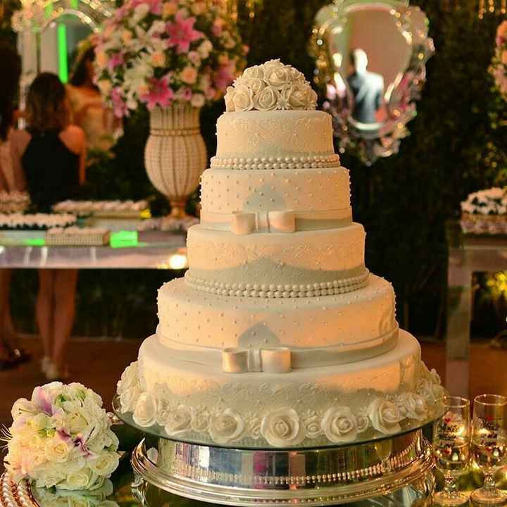 Meu bolo de casamento será______. - 1