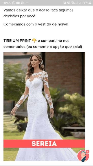 TIRE UM PRINT para decidir o vestido 12