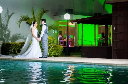 Essa foi uma das fotos , não fiz o pós casamento :(