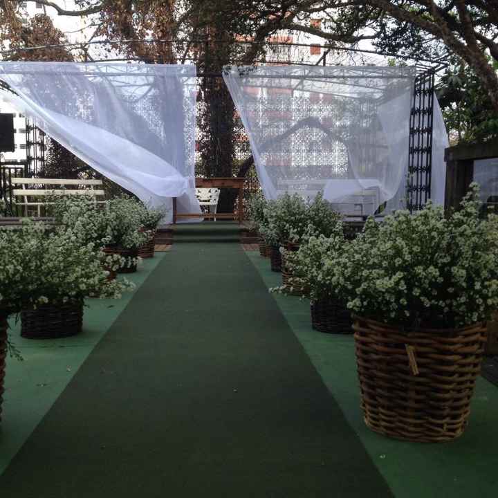 Espaço do casamento definido ❤️ - 1