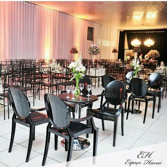Decoração casamento em salão - 1