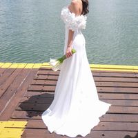 Vendo vestido de noiva Pp/36 em Brasília, asa sul. R$2.500,00. - 3