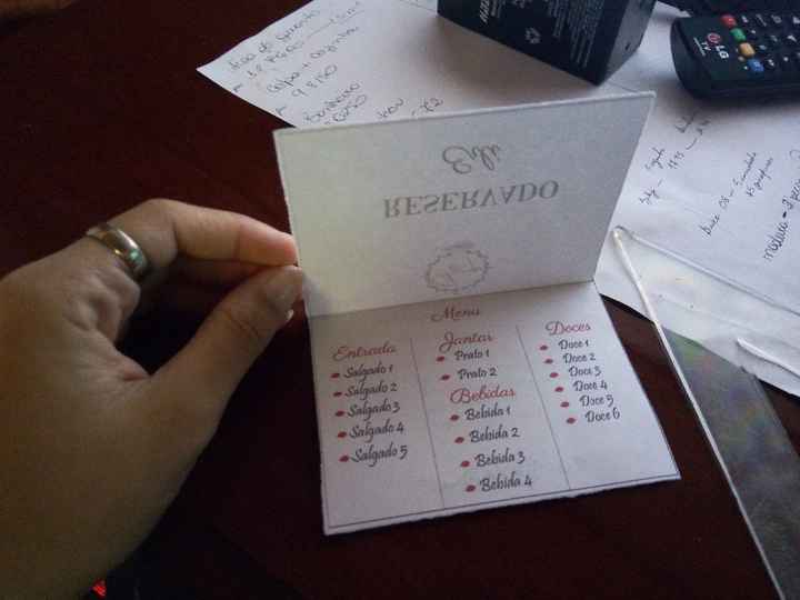 Menu.
