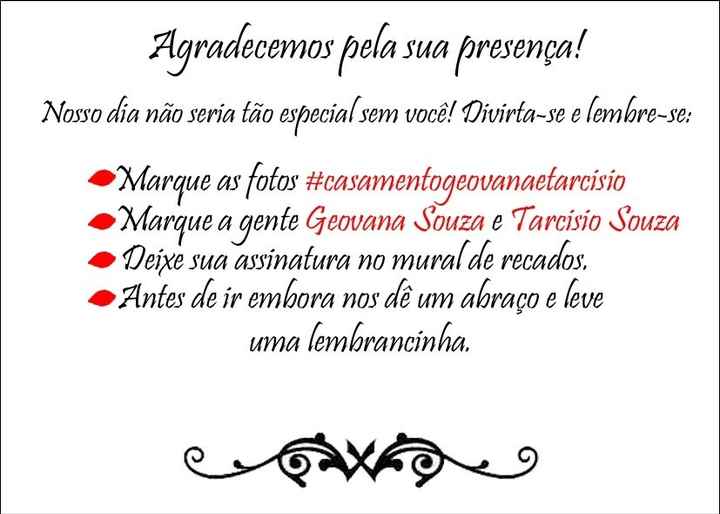Agradecimento