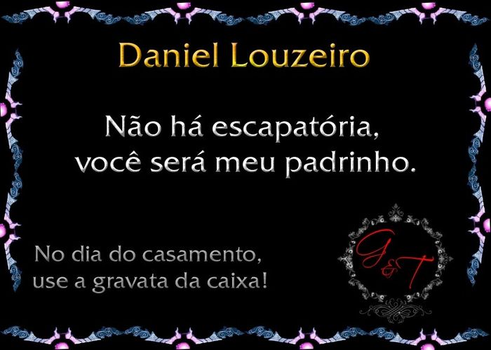 Convite personalizado para um padrinho louco pela Irelia do LoL
