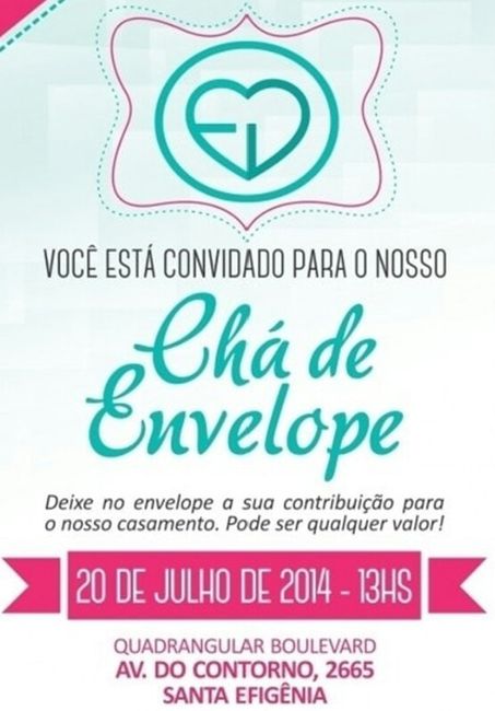 Chá de cofrinho ou Chá bingo 12
