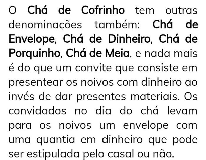 Chá de cofrinho ou Chá bingo 17