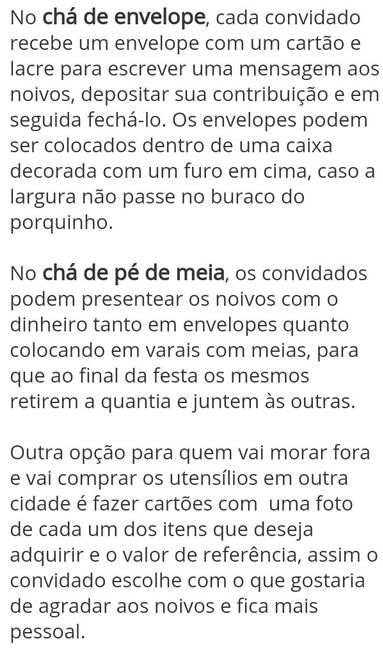 Chá de cofrinho ou Chá bingo 18