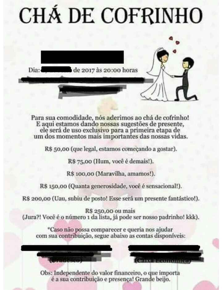  Chá de cofrinho ou Chá bingo - 10