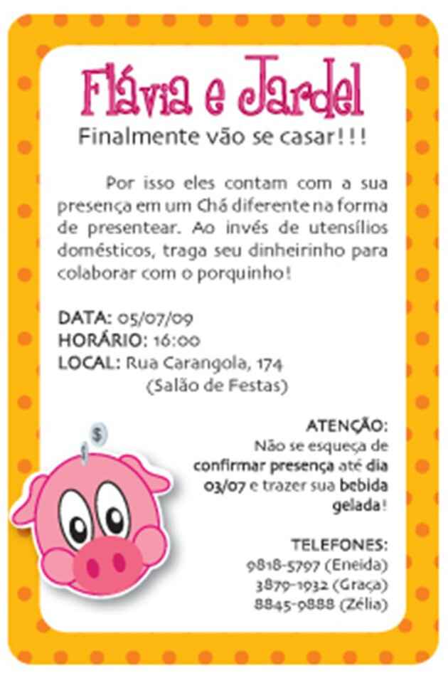  Chá de cofrinho ou Chá bingo - 16