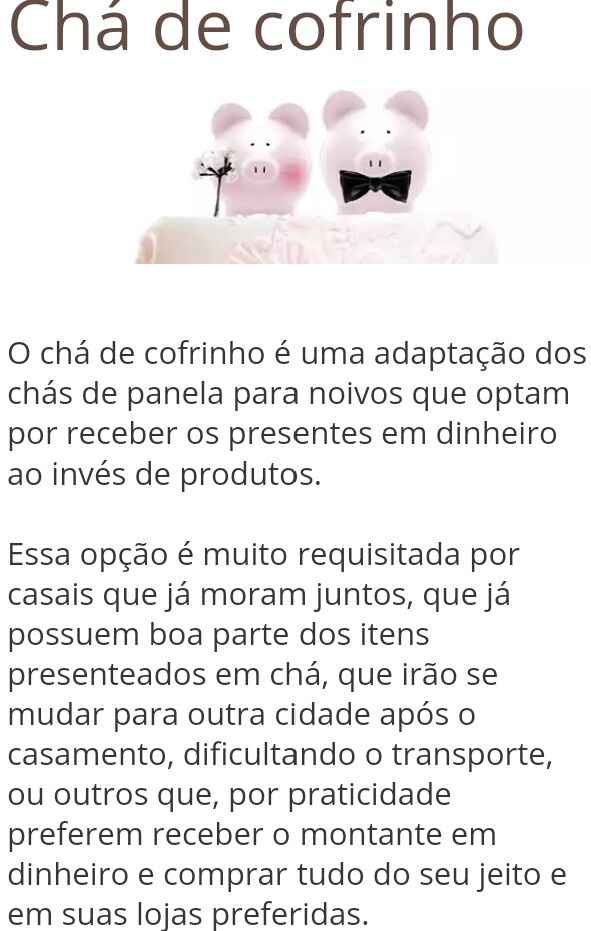  Chá de cofrinho ou Chá bingo - 20