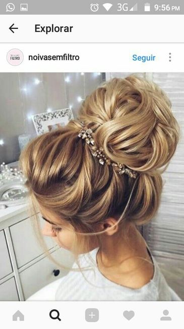 Penteado preso ou solto para noivas? - 1