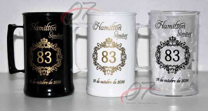Canecas de acrílico para lembrança - 1