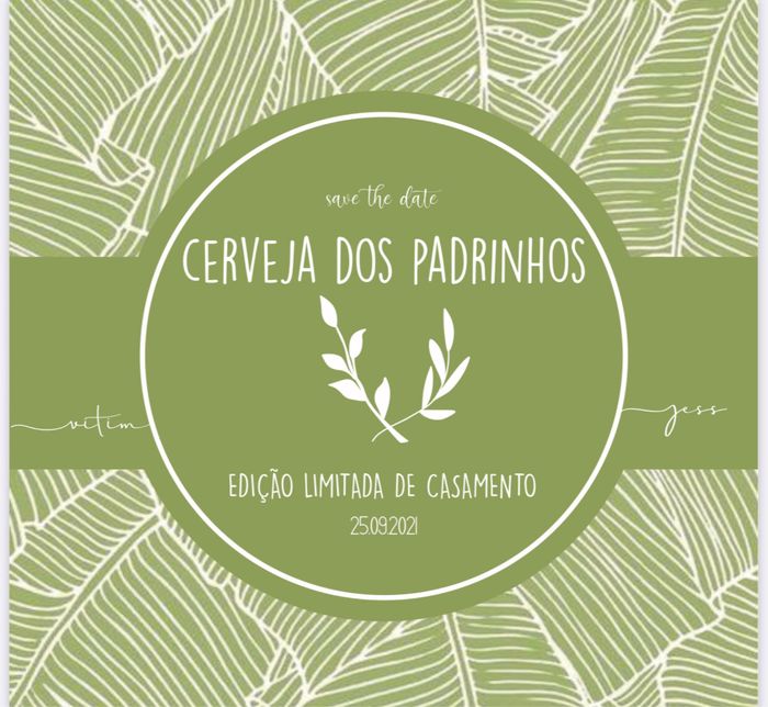 Escolhi as lembranças dos padrinhos! - 1