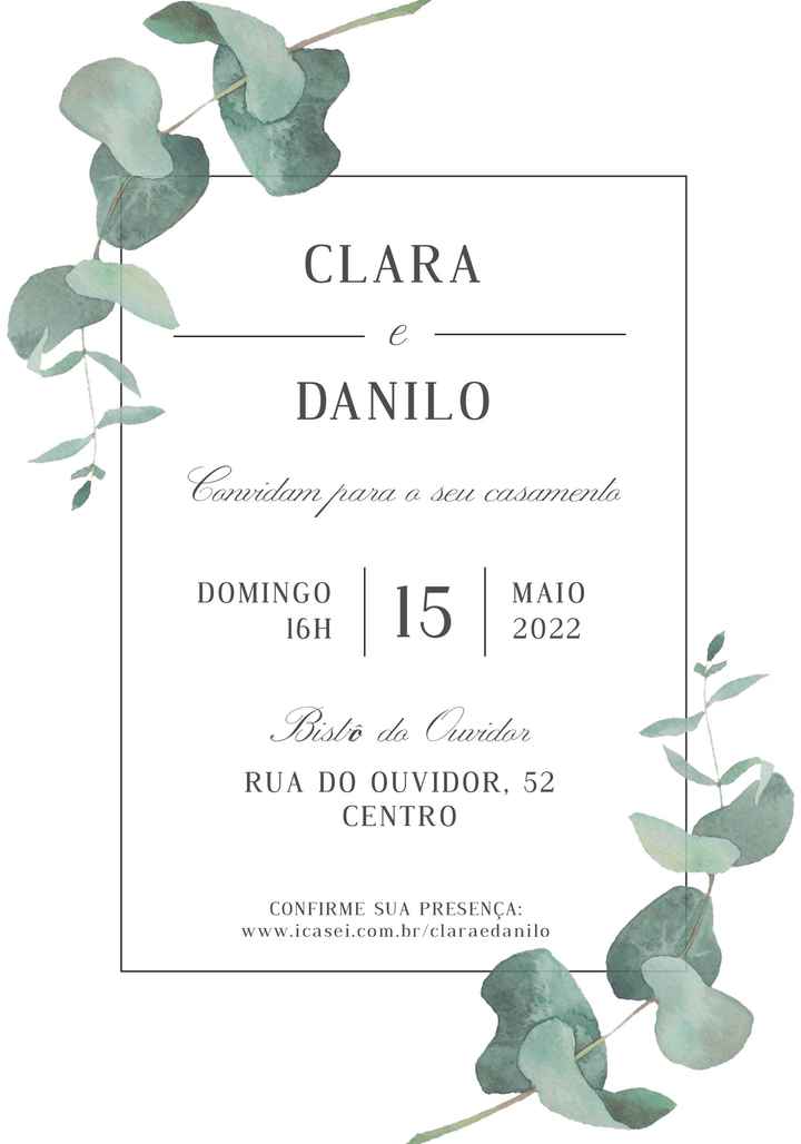 Papelaria para o casamento - 3