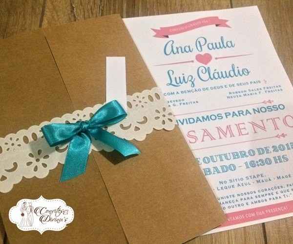Convite de Casamento