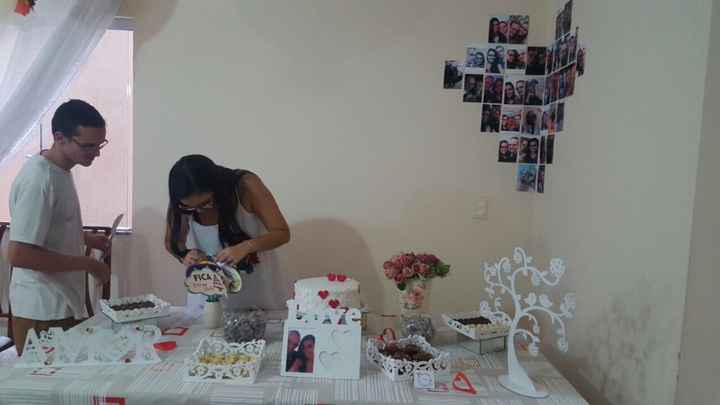 Parede com fotos