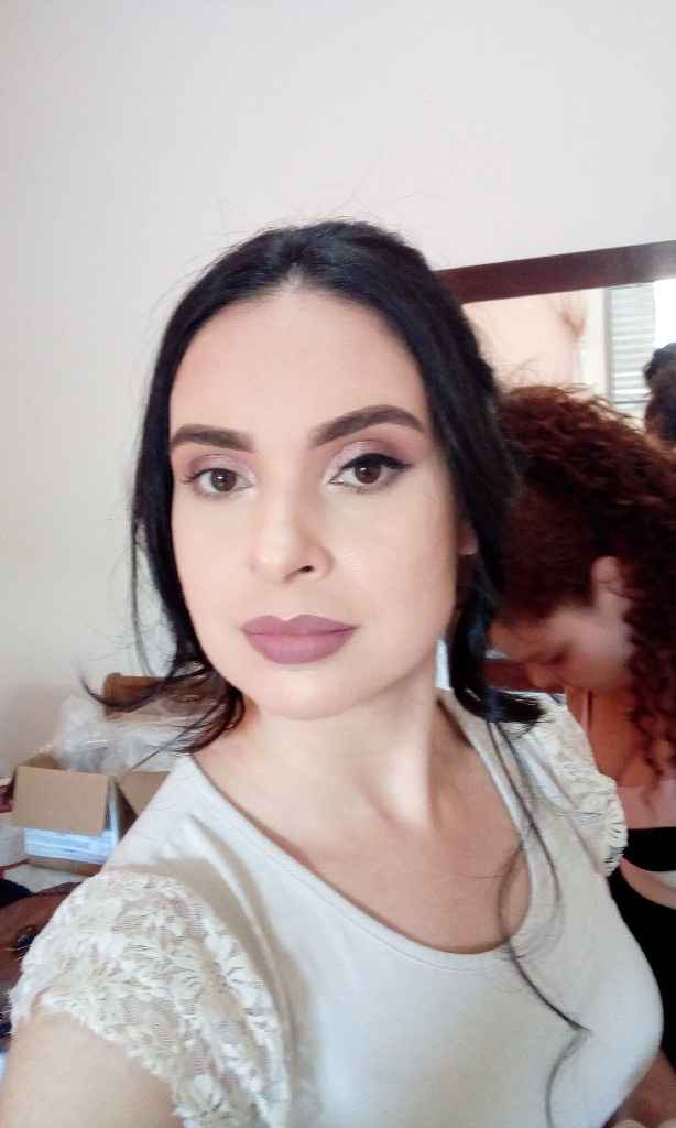 Meu testeeeeee cabelo e make - 2