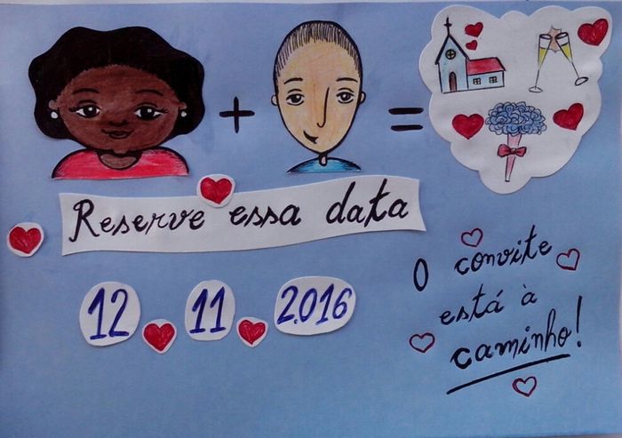 Convite pronto!!!apaixonada - 1