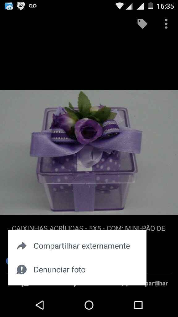 Lembrancinhas para convidados - 1