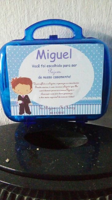 Convites dos padrinhos ,damas e pajens #vem ver - 8