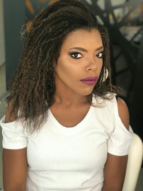 Minha prévia - Make e penteado - 1