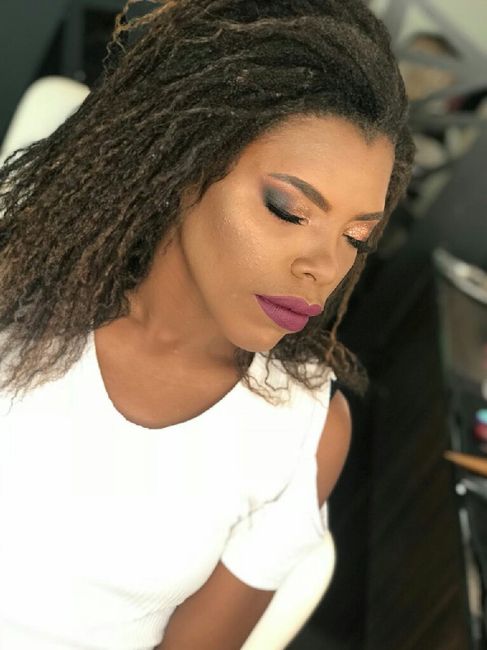 Minha prévia - Make e penteado - 2