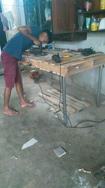 Nossa decoração #diy #muitoamor #vamosfazertudo #mãonamassa - 3