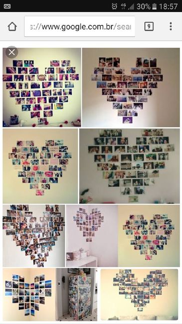 Mural de fotos diy - 3