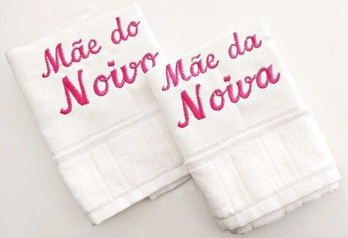 Toalhas bordadas