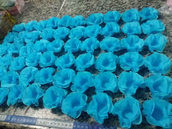  Forminhas de papel seda Diy!! - 1