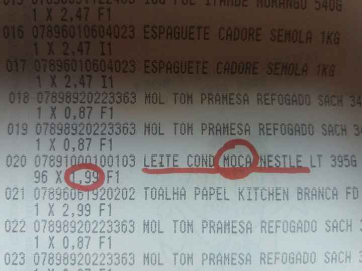  Leite cond. Moça a 1,99 😍😆 - 3