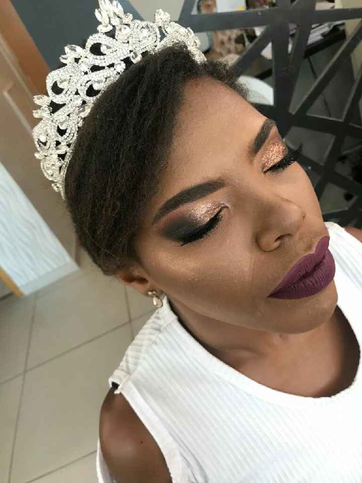 Minha prévia - Make e penteado - 1