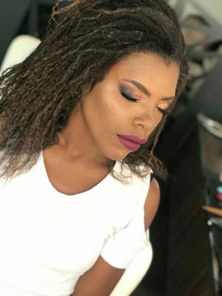 Minha prévia - Make e penteado - 2